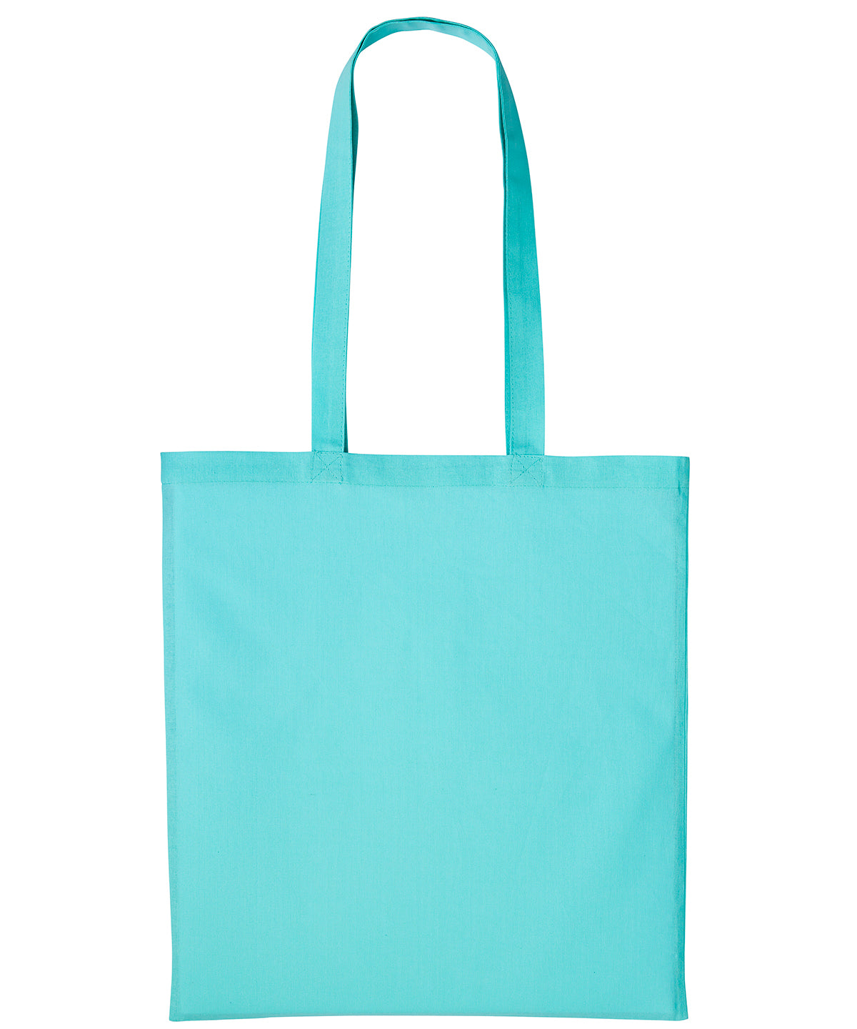 Cotton shopper long handle - One size - Reusable tote bag for shopping & daily use Natural