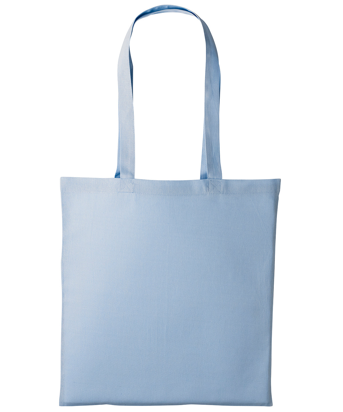 Cotton shopper long handle - One size - Reusable tote bag for shopping & daily use Natural