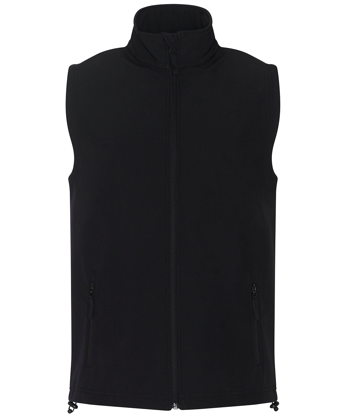 Pro 2-layer softshell gilet — durable weatherproof workwear vest with professional finish
