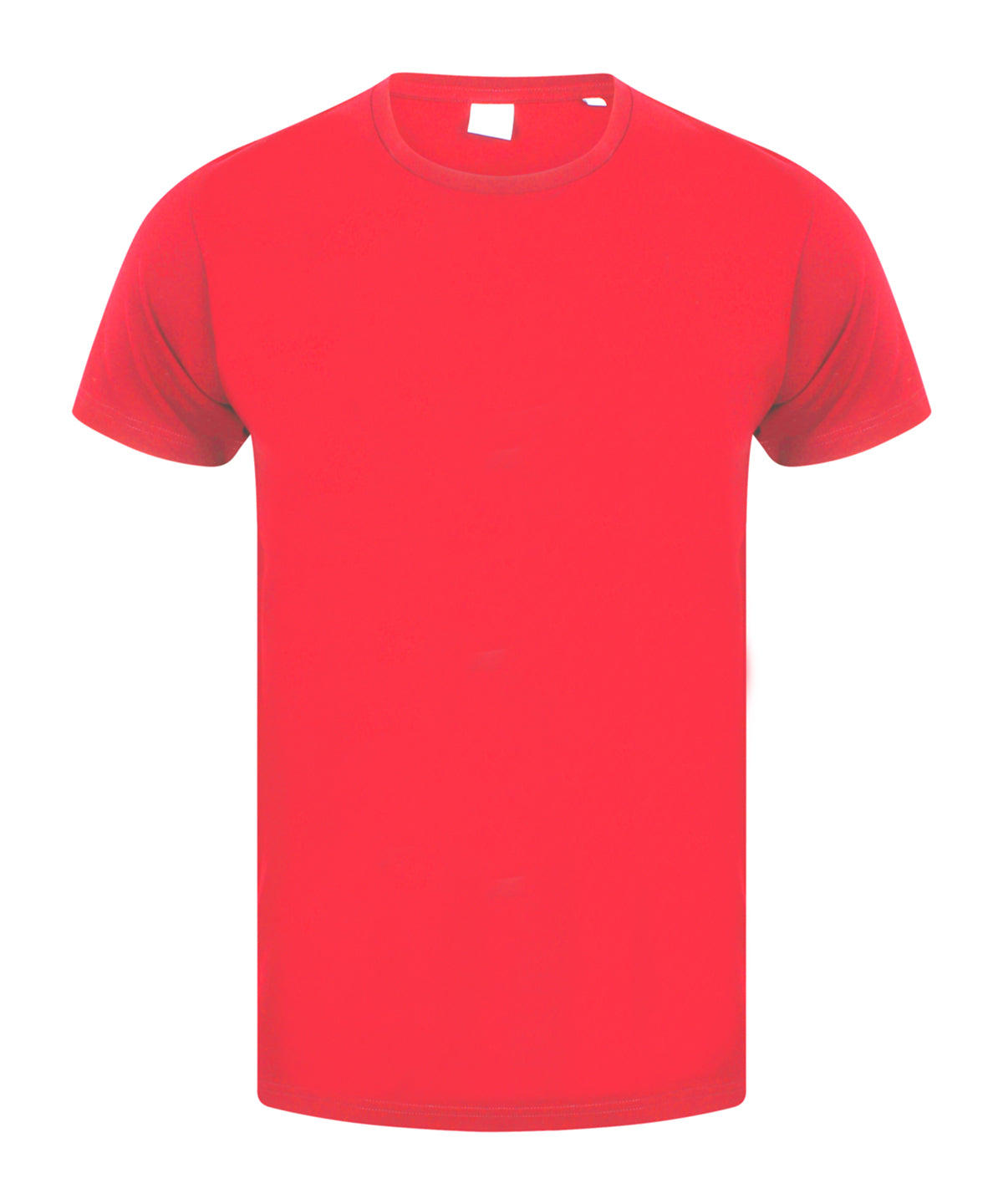 Men's feel good stretch t-shirt - L - Bright Red