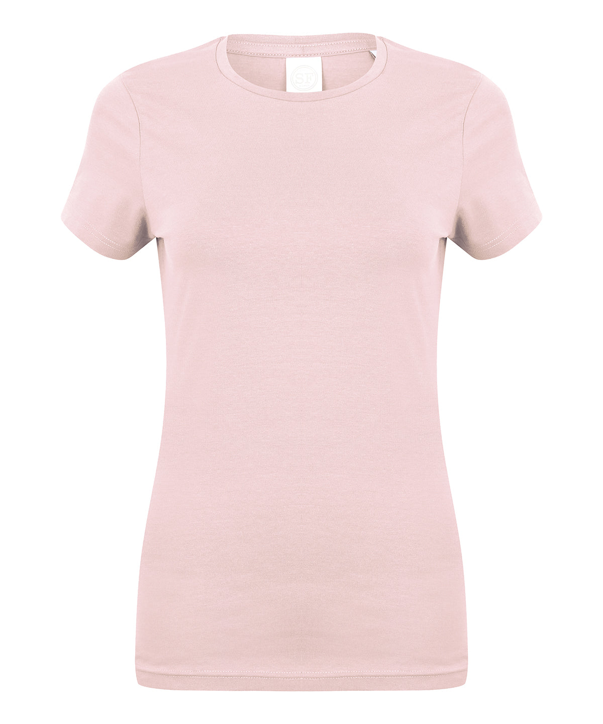 Feel good women's stretch t-shirt - L - Baby Pink