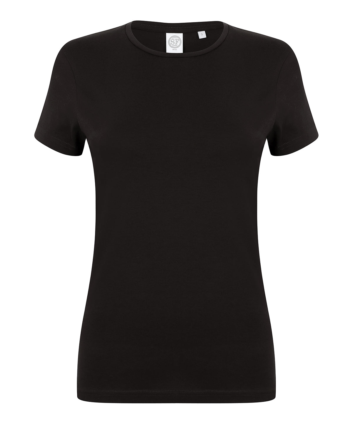 Feel good women's stretch t-shirt - M - Black