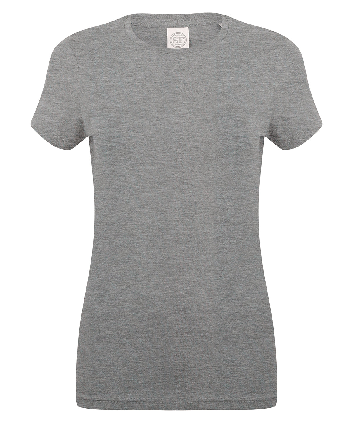 Feel good women's stretch t-shirt - XL - Heather Grey