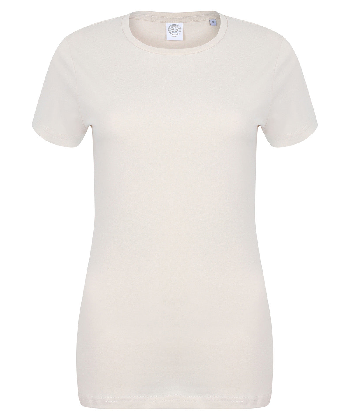Feel good women's stretch t-shirt - M - Light Stone