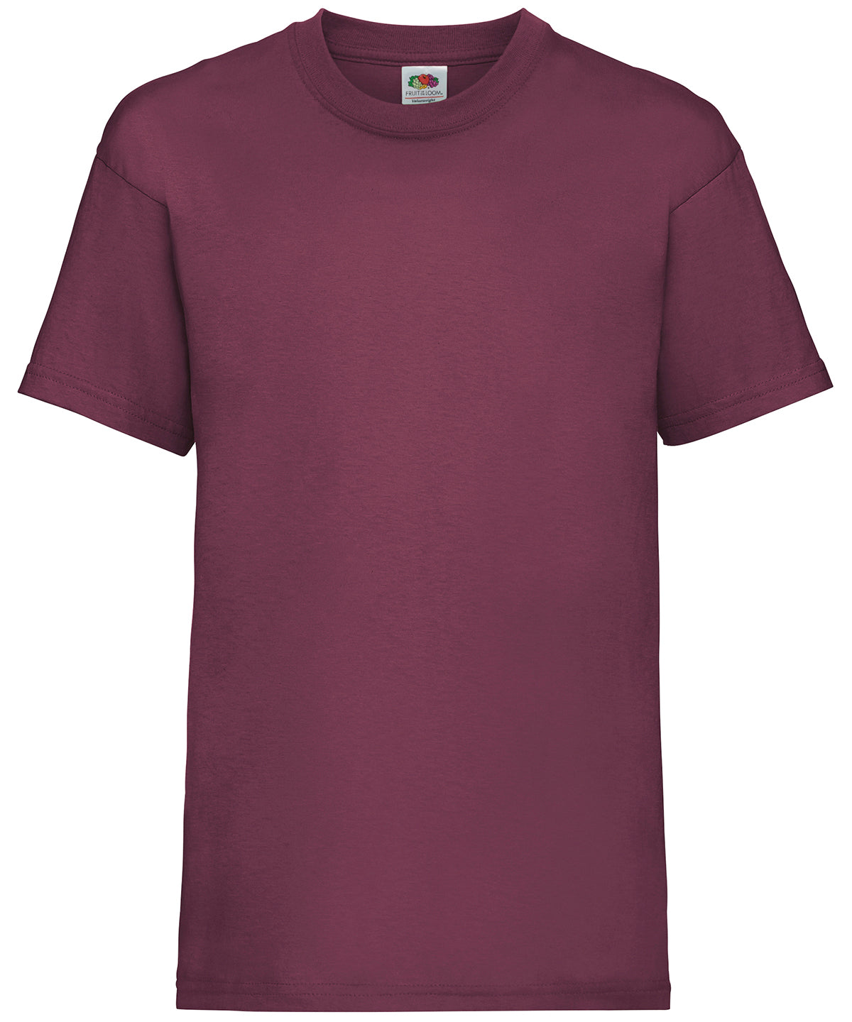Kids valueweight T - 3/4 Years - Burgundy