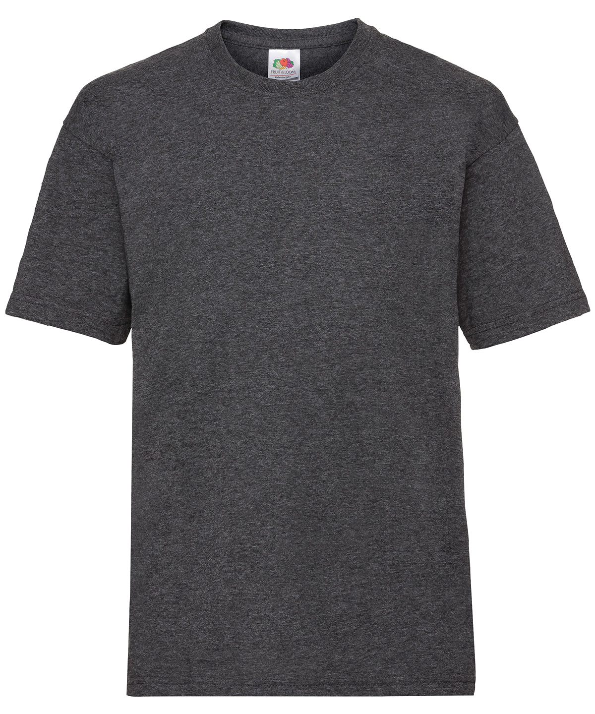 Kids valueweight T - 5/6 Years - Dark Heather Grey