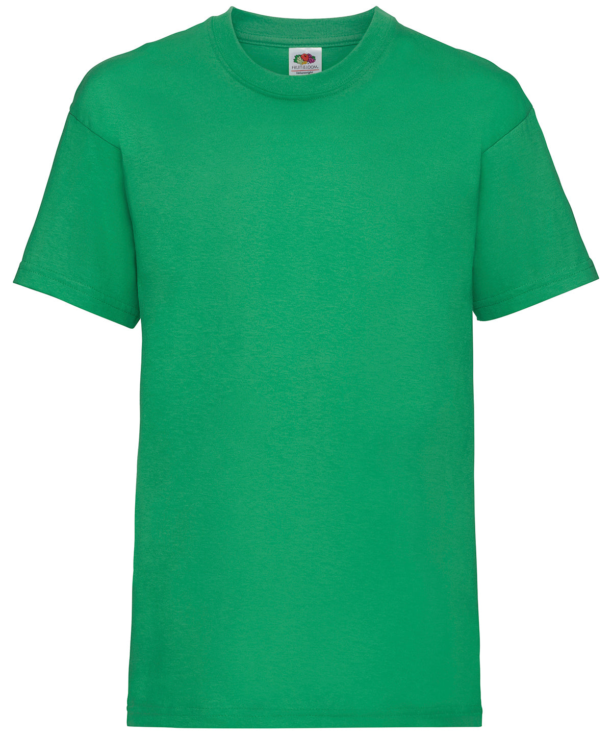 Kids valueweight T - 9/11 Years - Kelly Green