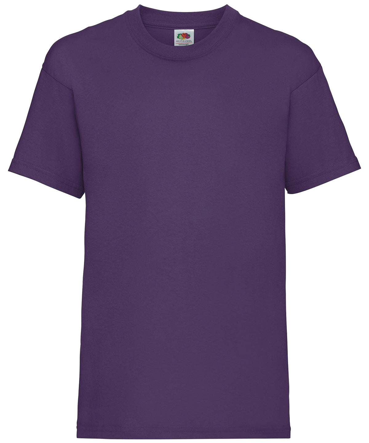 Kids valueweight T - 9/11 Years - Purple