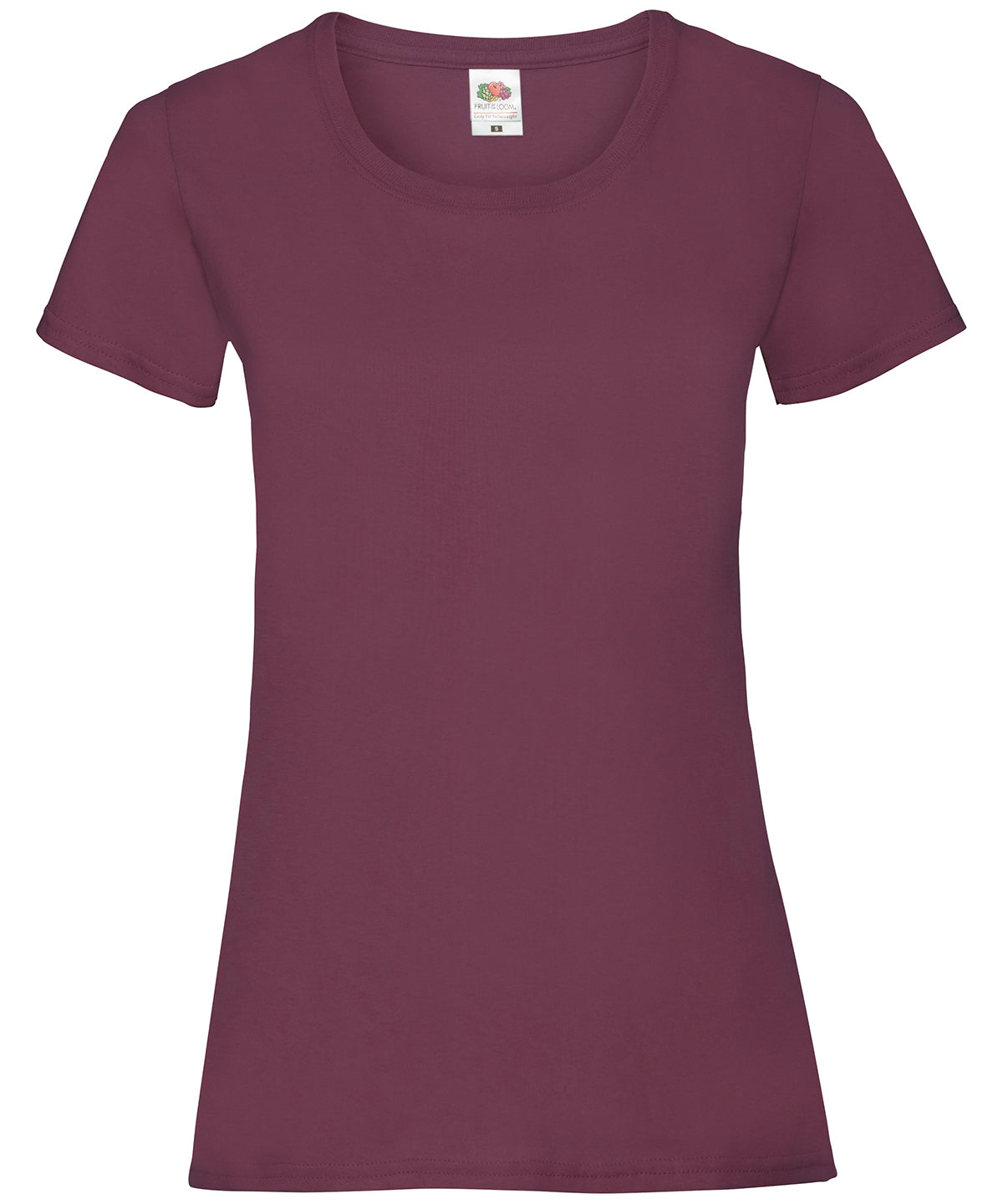 Women's valueweight T - XS - Burgundy