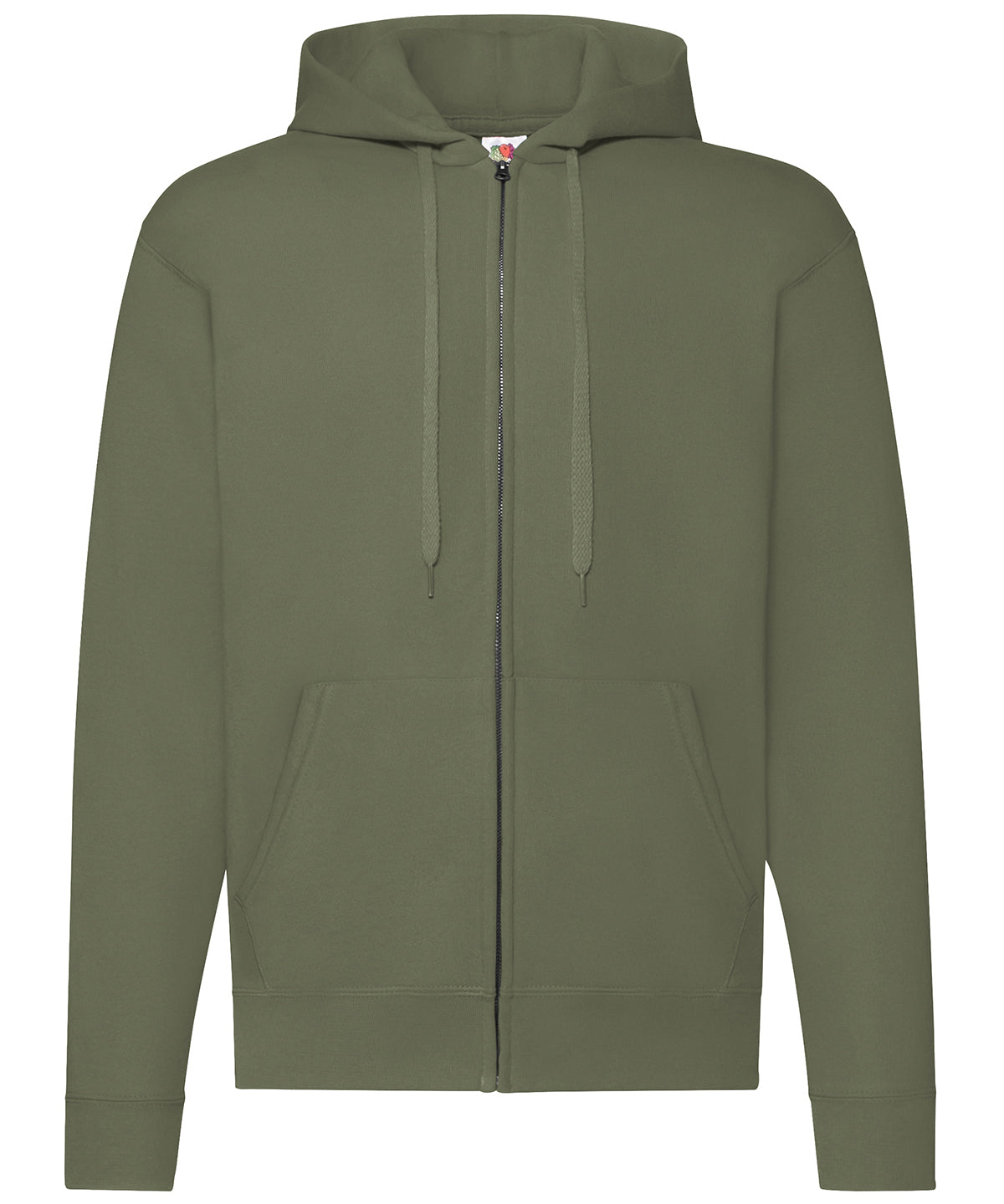 Classic 80/20 hooded sweatshirt jacket - Classic heavyweight 80/20 cotton blend hoodie