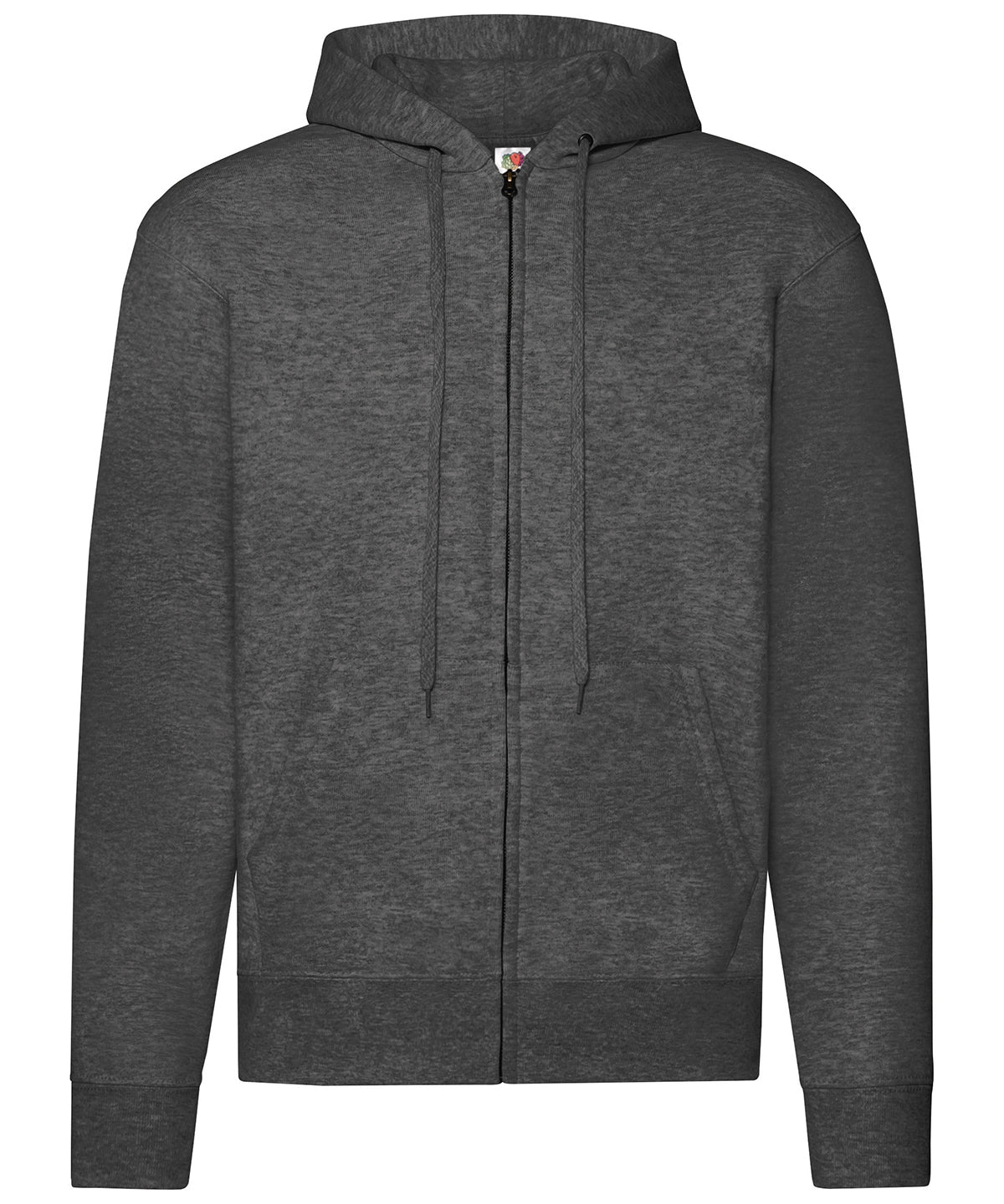 Classic 80/20 hooded sweatshirt jacket - Classic heavyweight 80/20 cotton blend hoodie