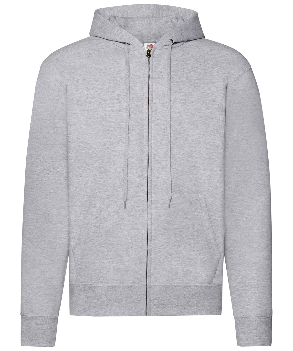 Classic 80/20 hooded sweatshirt jacket - Classic heavyweight 80/20 cotton blend hoodie
