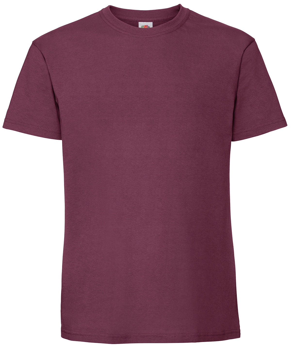 Iconic 195 ringspun premium T - S - Burgundy