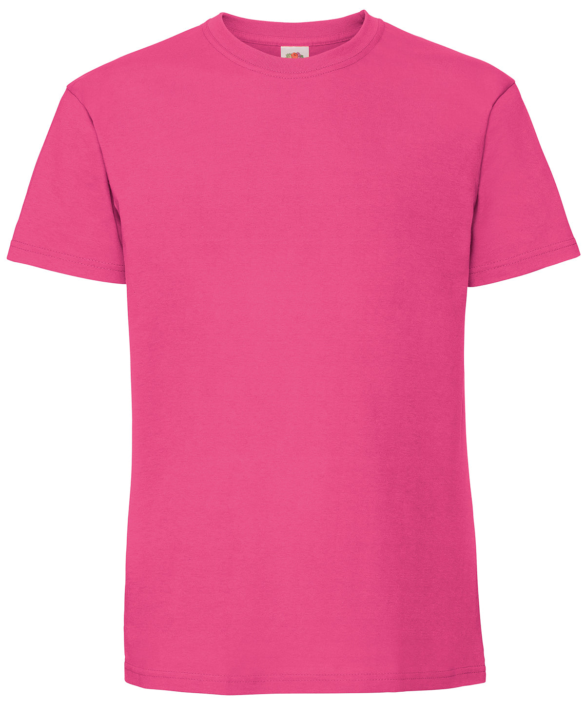 Iconic 195 ringspun premium T - L - Fuchsia