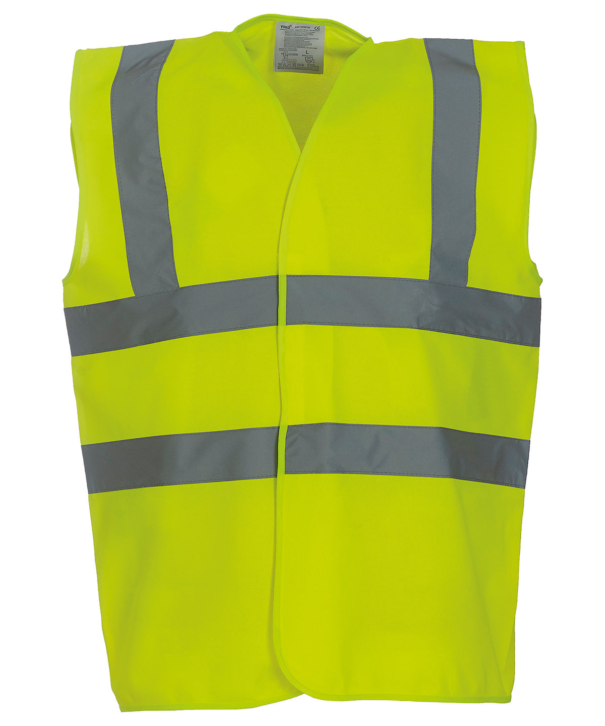 Hi-vis 2-band-and-braces waistcoat (HVW100) - high visibility safety waistcoat