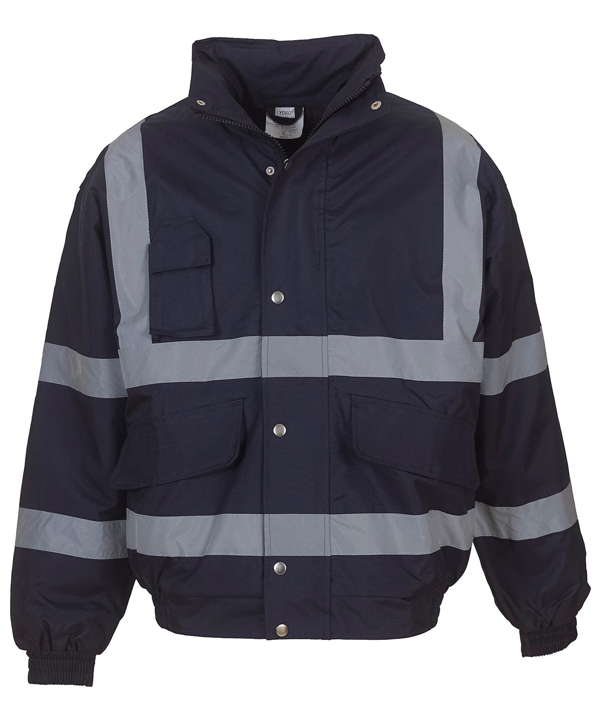 Hi-vis classic bomber jacket (HVP211) — High-visibility safety bomber jacket