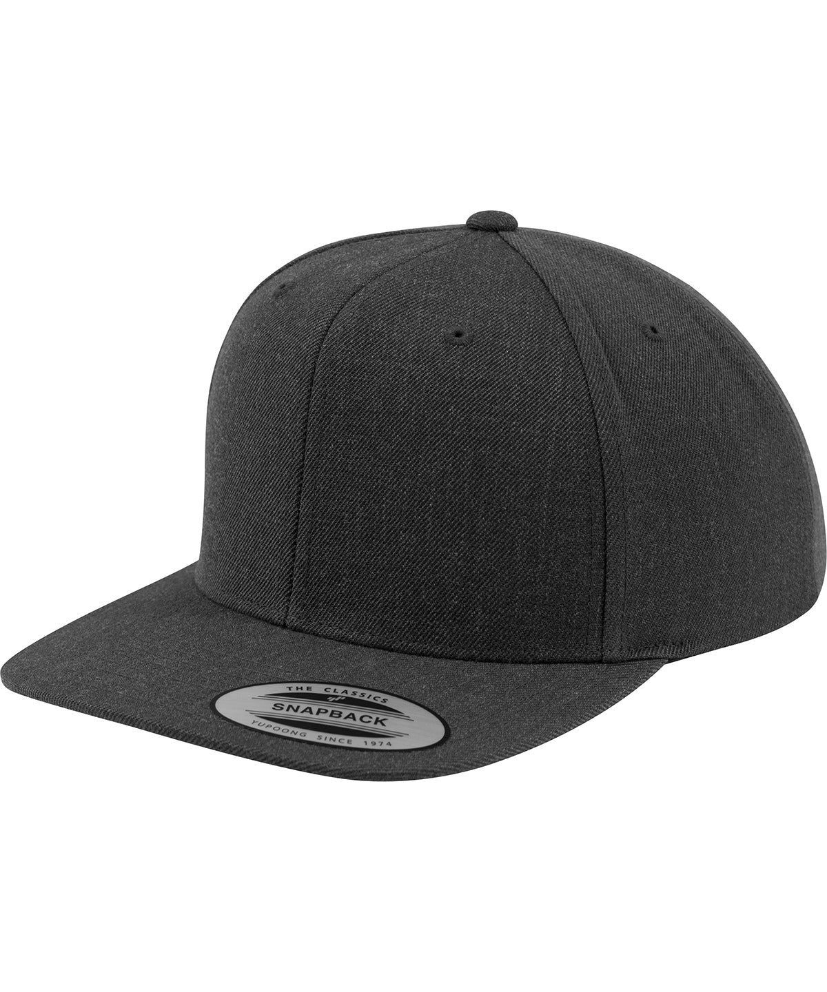 The classic snapback (6089M) - Premium structured snapback cap, classic casual headwear
