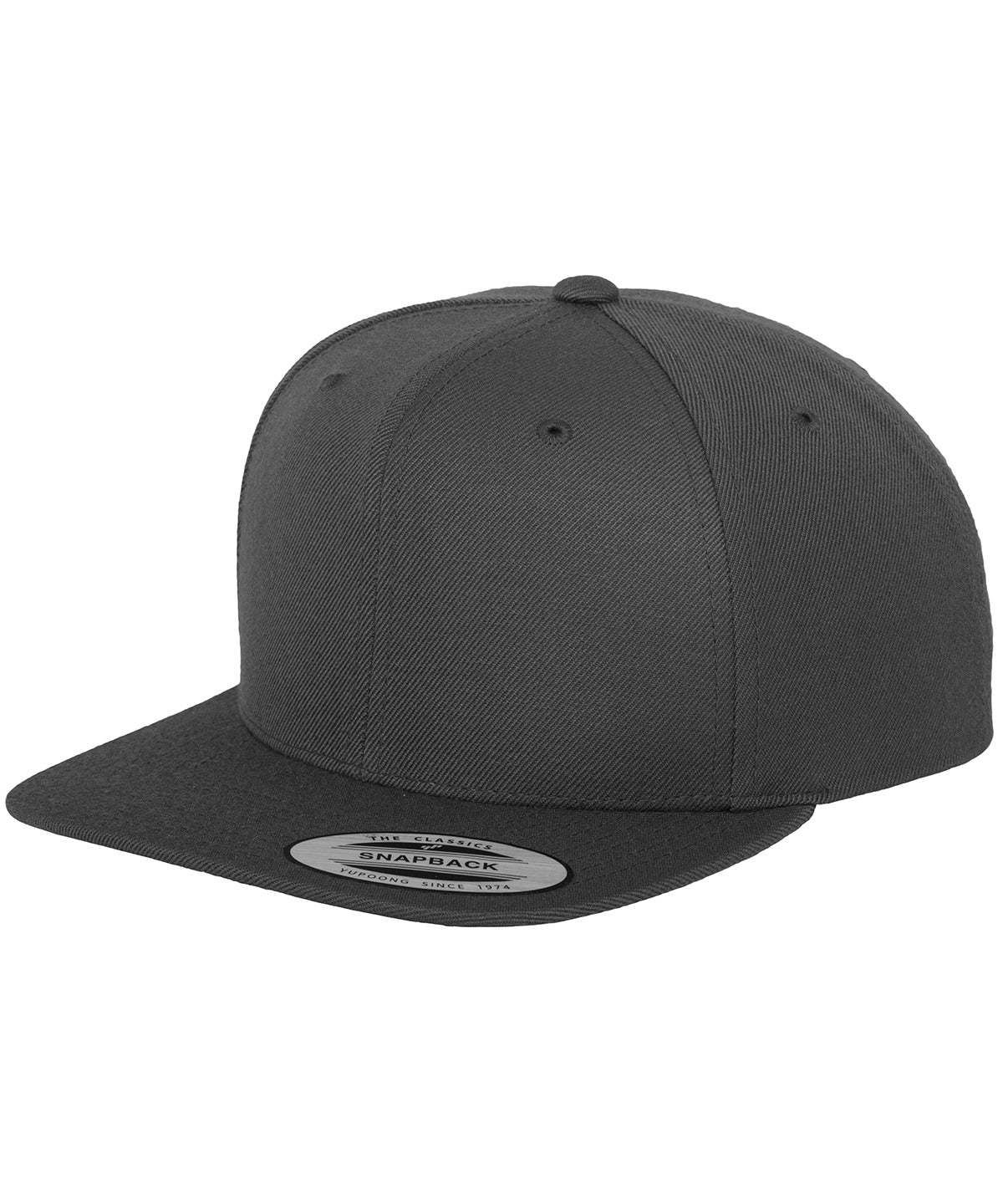 The classic snapback (6089M) - Premium structured snapback cap, classic casual headwear