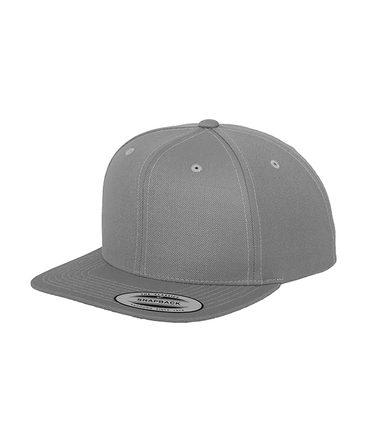 The classic snapback (6089M) - Premium structured snapback cap, classic casual headwear
