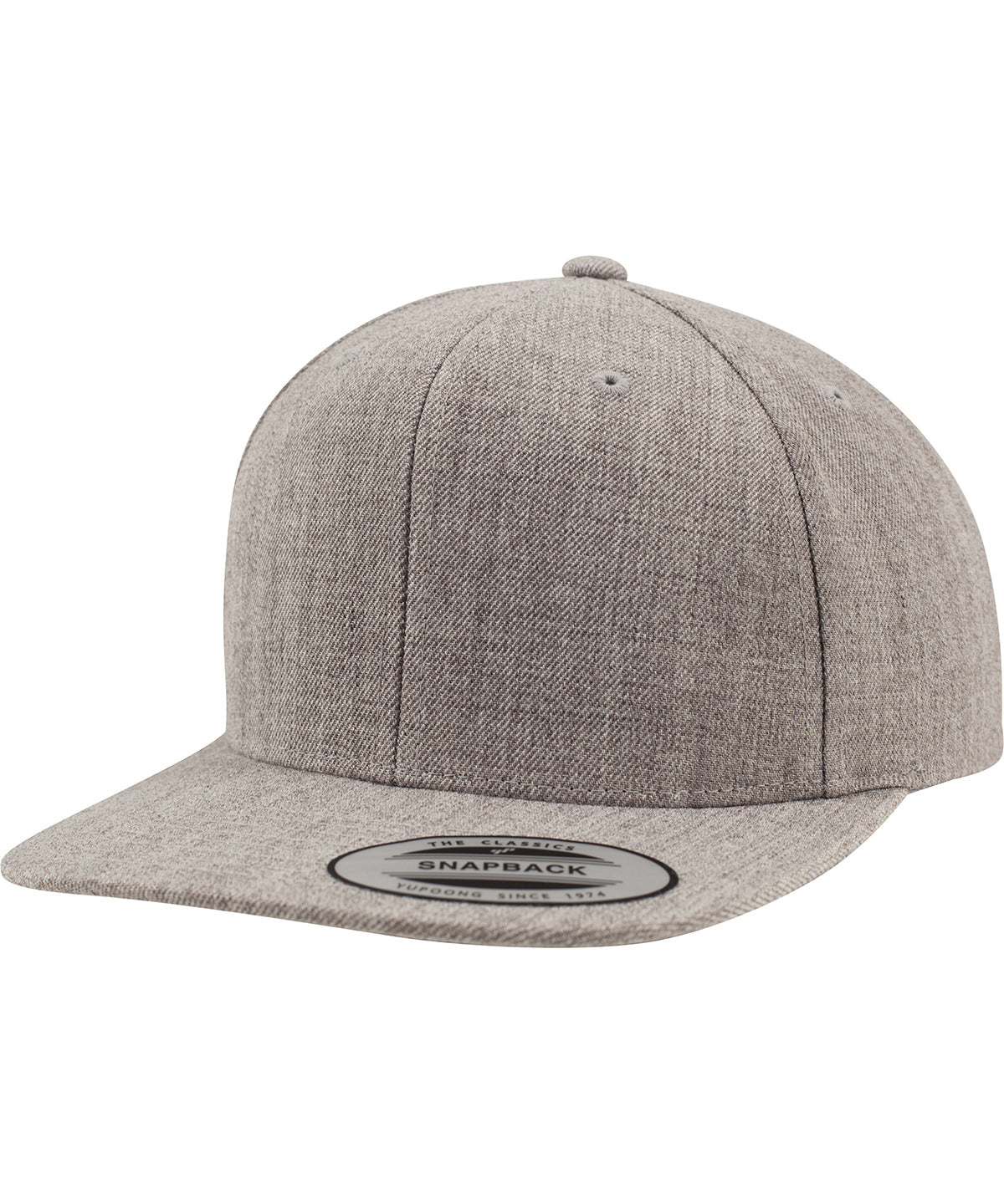 The classic snapback (6089M) - Premium structured snapback cap, classic casual headwear
