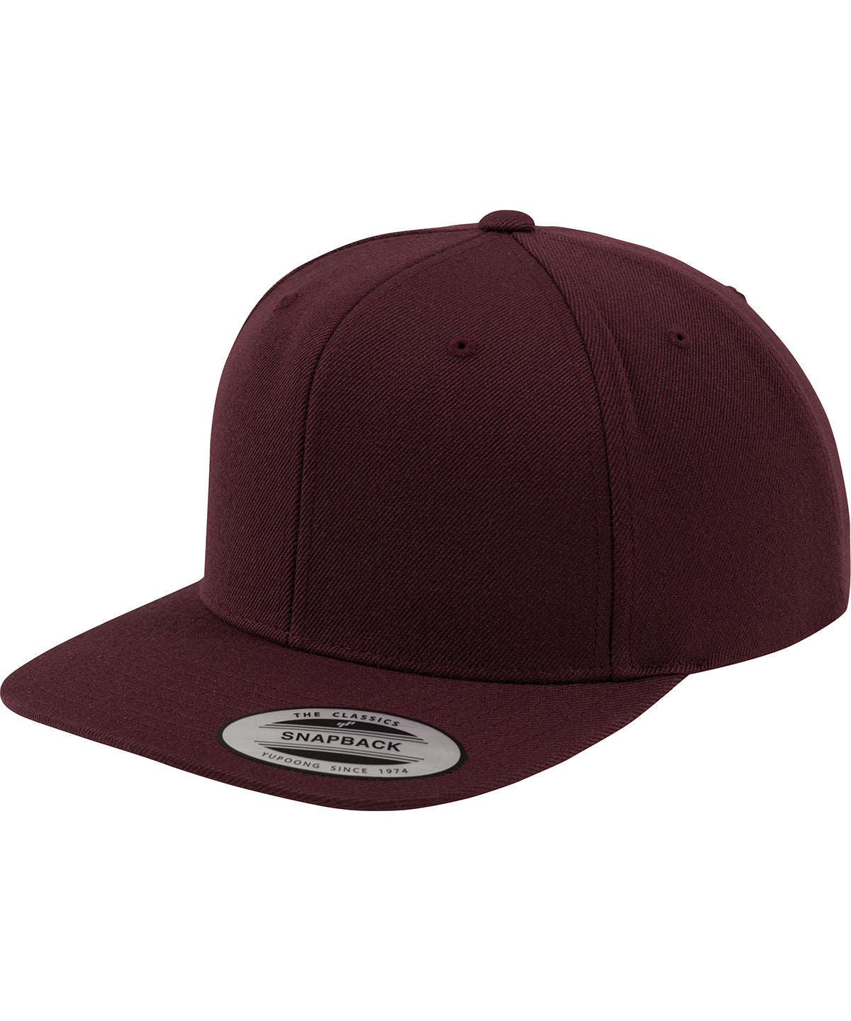 The classic snapback (6089M) - Premium structured snapback cap, classic casual headwear