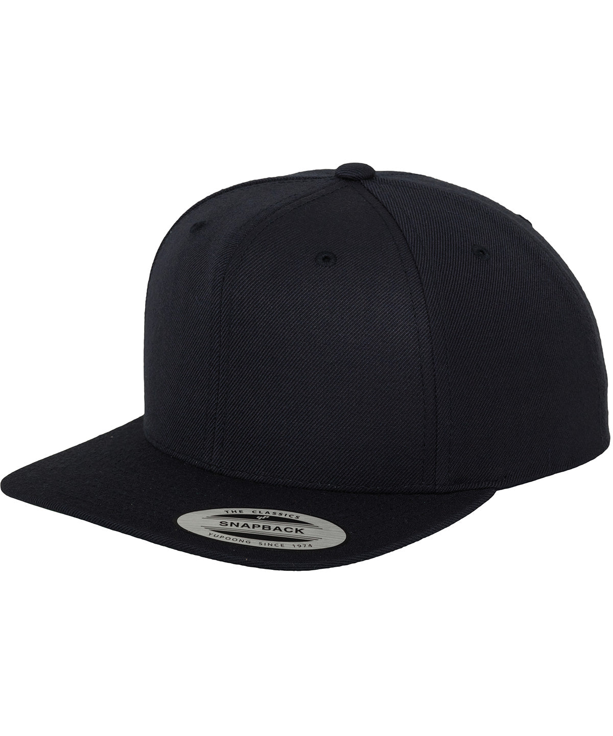 The classic snapback (6089M) - Premium structured snapback cap, classic casual headwear