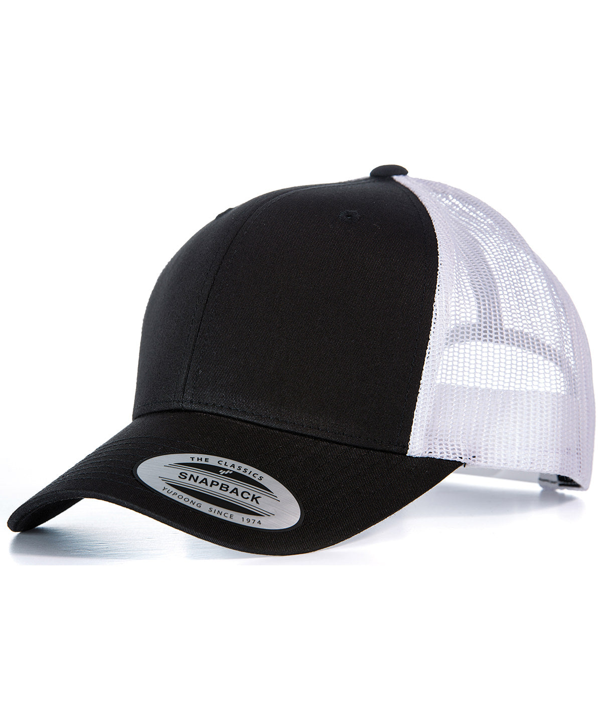 Retro trucker cap (6606) - classic mesh-back hat for everyday casual wear