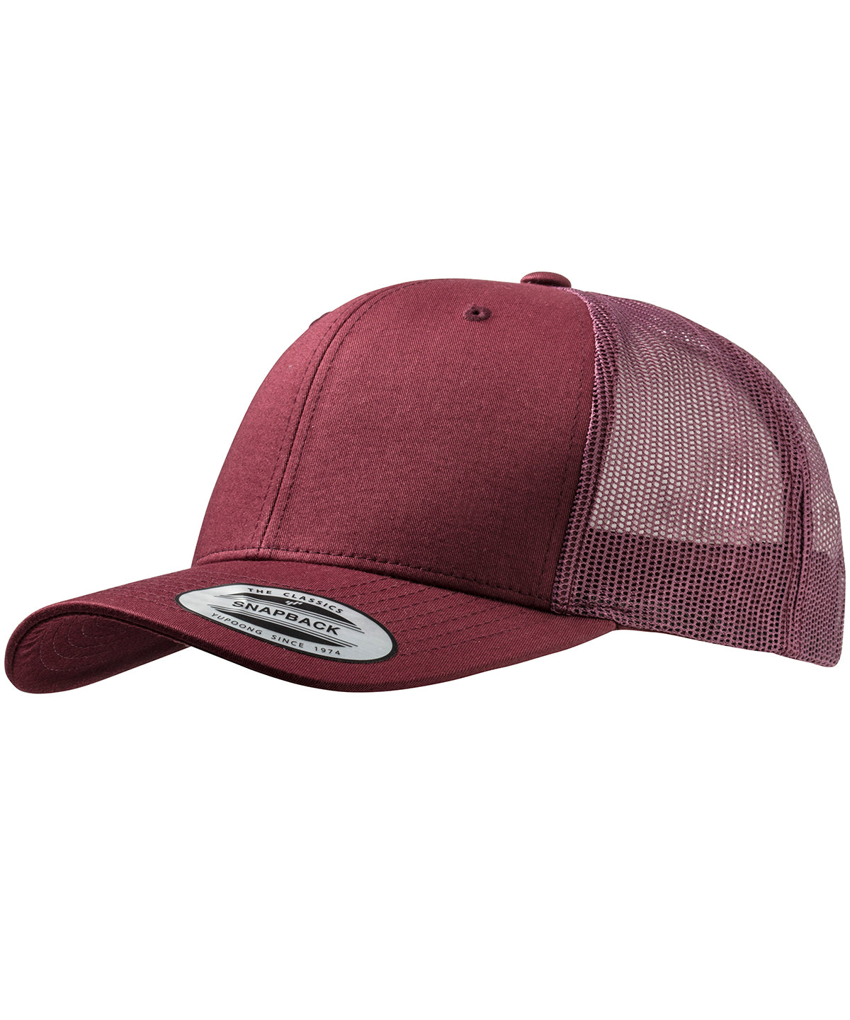 Retro trucker cap (6606) - classic mesh-back hat for everyday casual wear