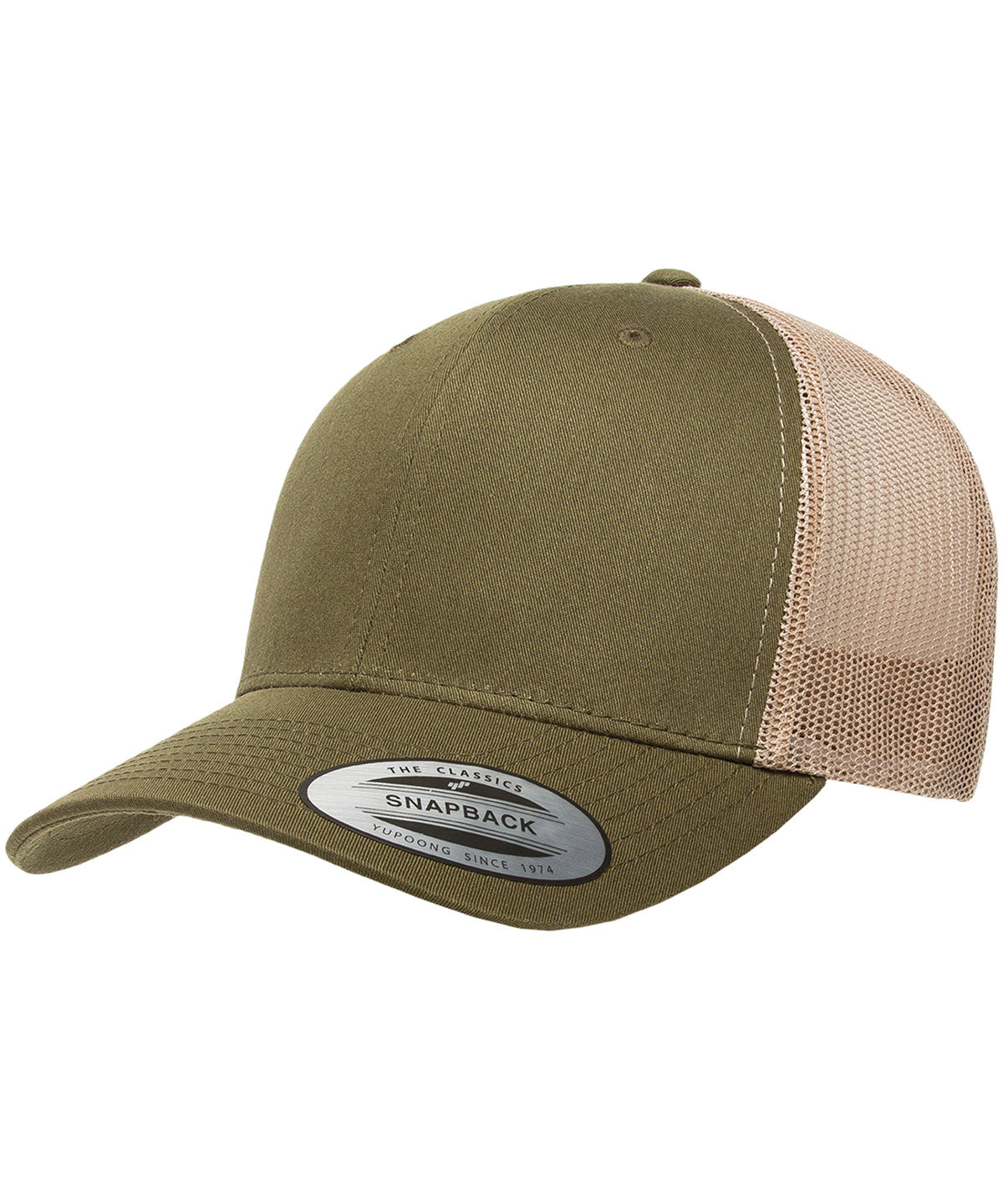 Retro trucker cap (6606) - classic mesh-back hat for everyday casual wear