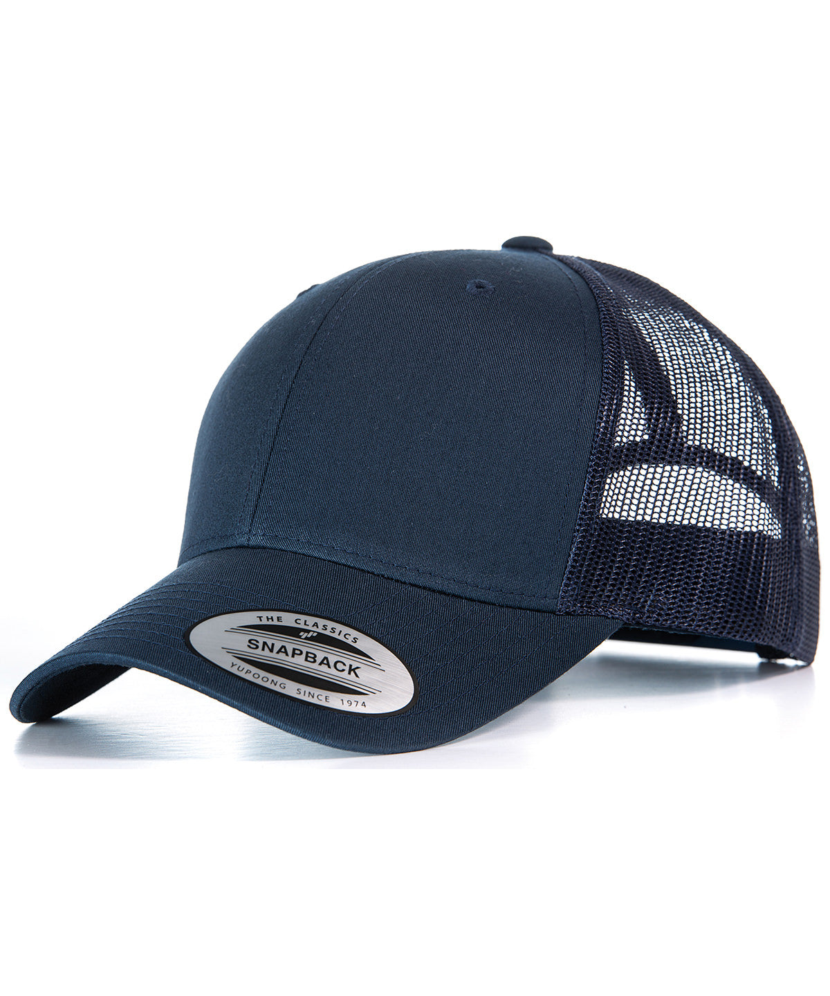 Retro trucker cap (6606) - classic mesh-back hat for everyday casual wear