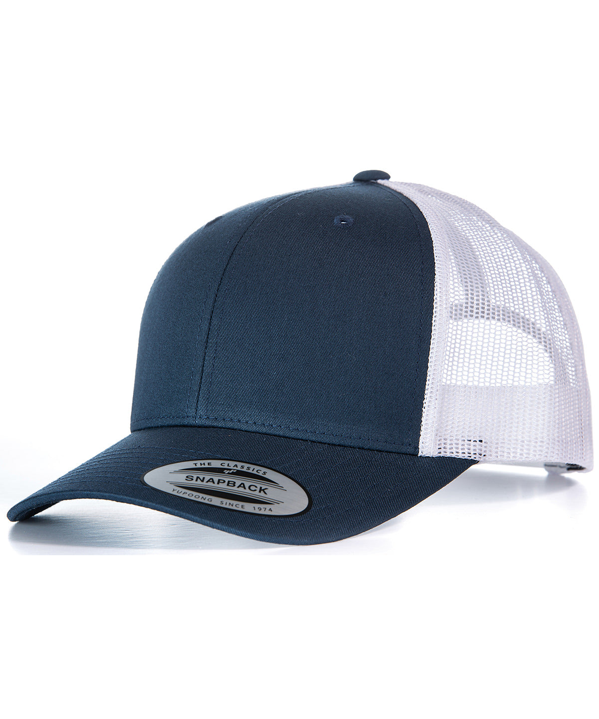 Retro trucker cap (6606) - classic mesh-back hat for everyday casual wear