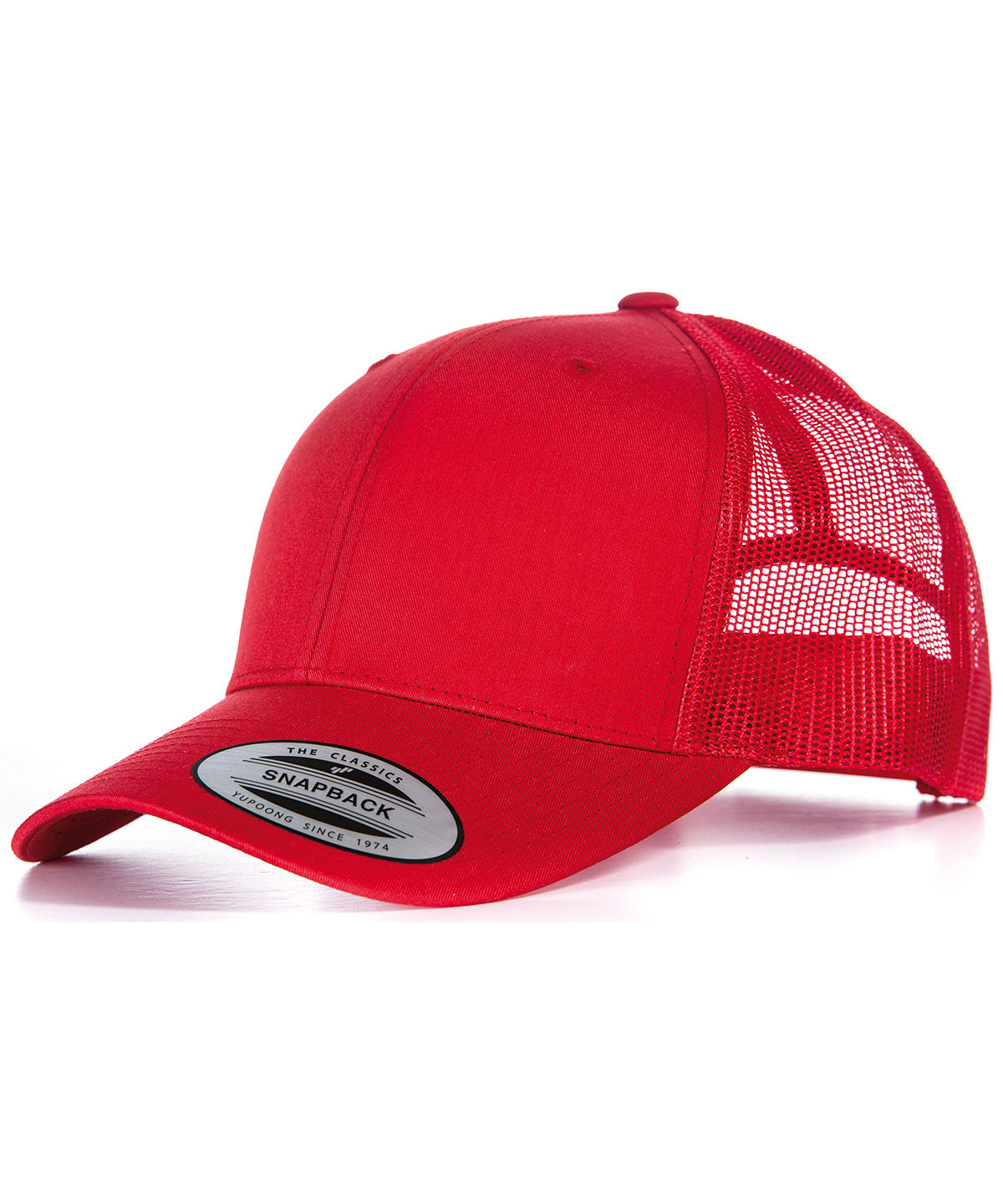 Retro trucker cap (6606) - classic mesh-back hat for everyday casual wear