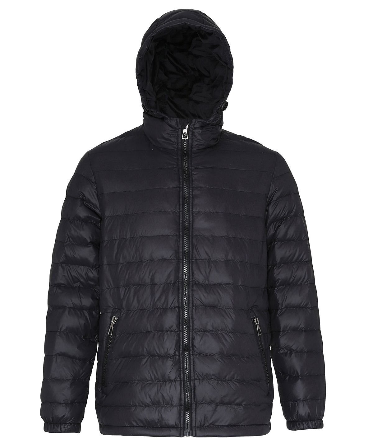 Padded jacket - Quilted insulated jacket with zip closure, lightweight water-resistant