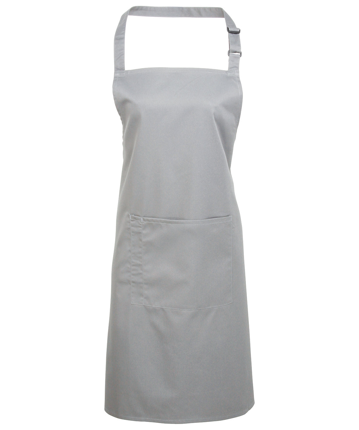 Colours bib apron with pocket - One size - Durable cotton blend kitchen and catering apron