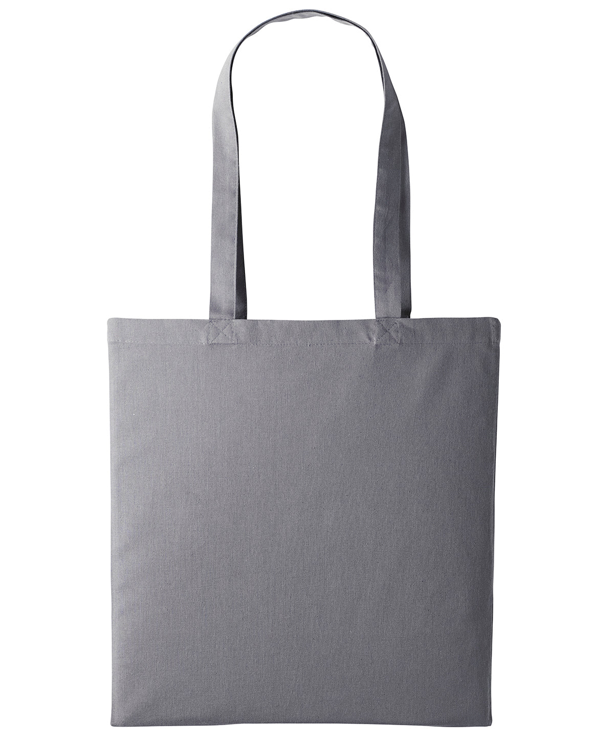 Cotton shopper long handle - One size - Reusable tote bag for shopping & daily use Natural