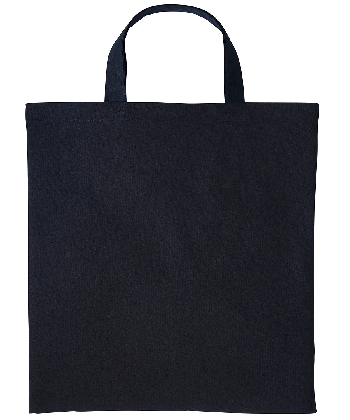 Cotton shopper short handle - One size - Black
