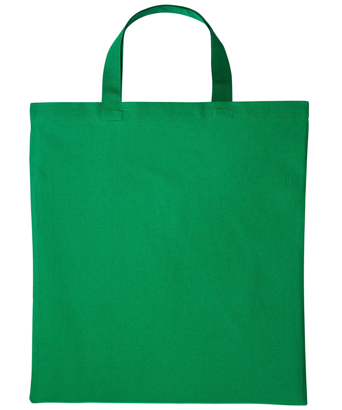 Cotton shopper short handle - One size - Bottle Green