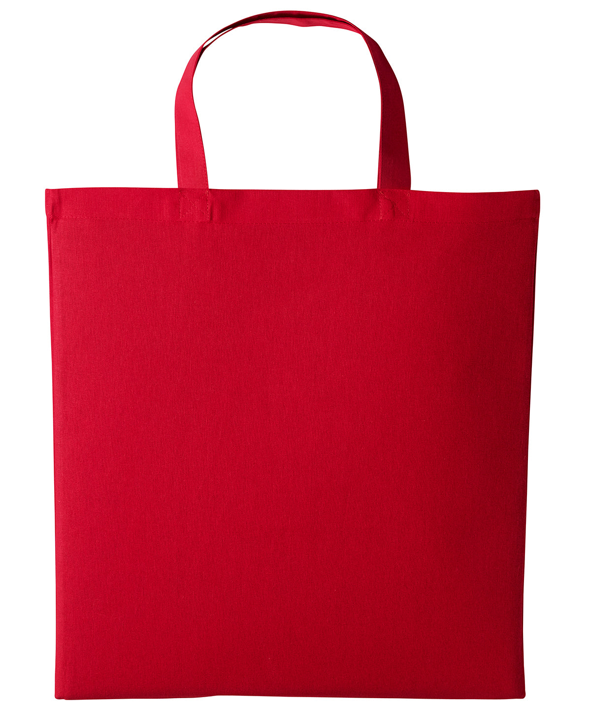 Cotton shopper short handle - One size - Fire Red