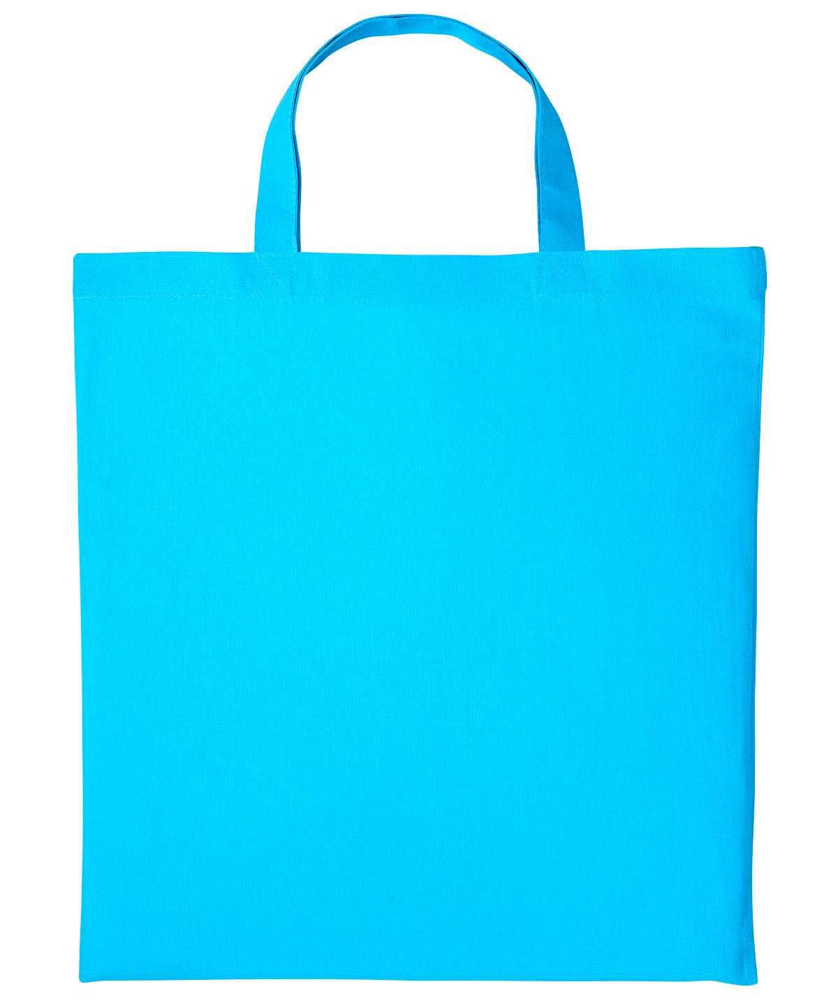 Cotton shopper short handle - One size - Hawaiian Blue