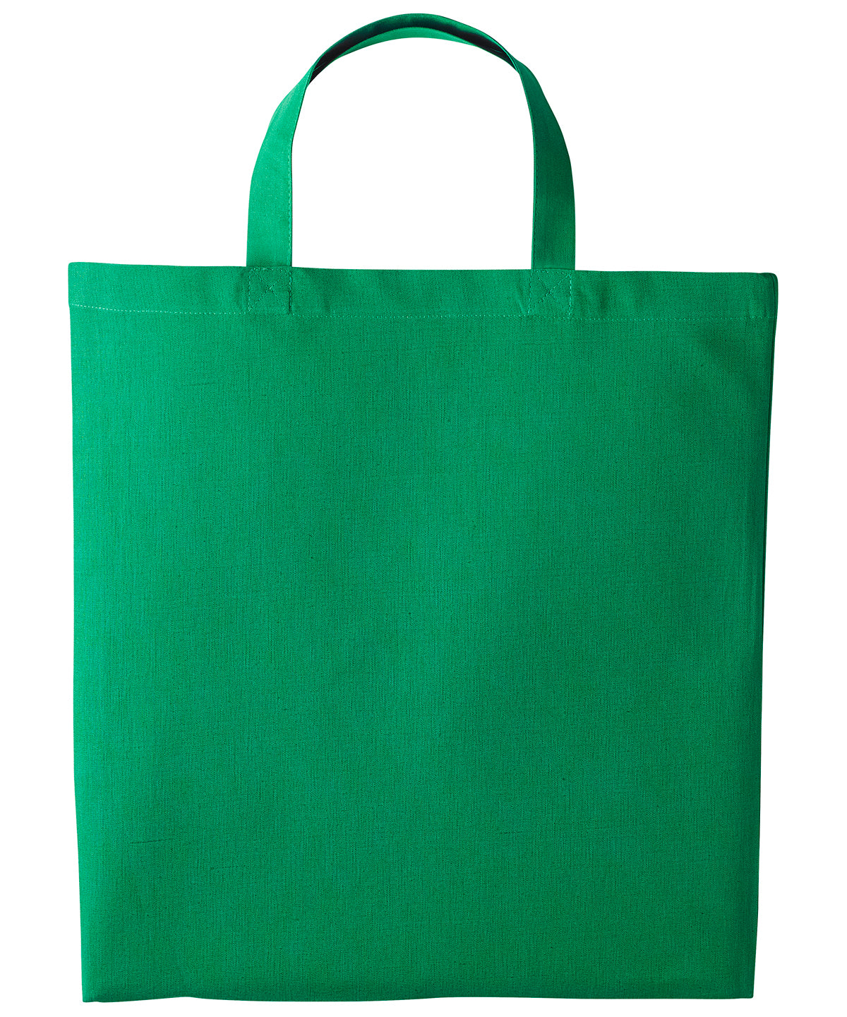 Cotton shopper short handle - One size - Kelly Green