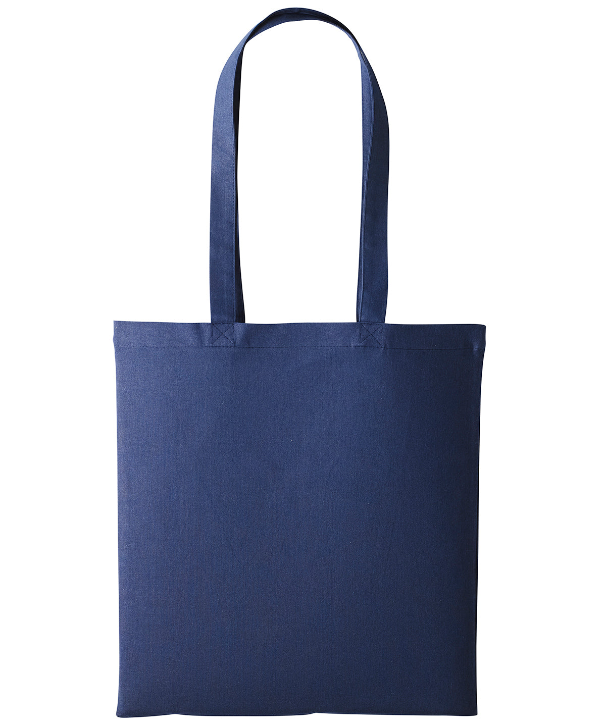 Cotton shopper long handle - One size - Reusable tote bag for shopping & daily use Natural