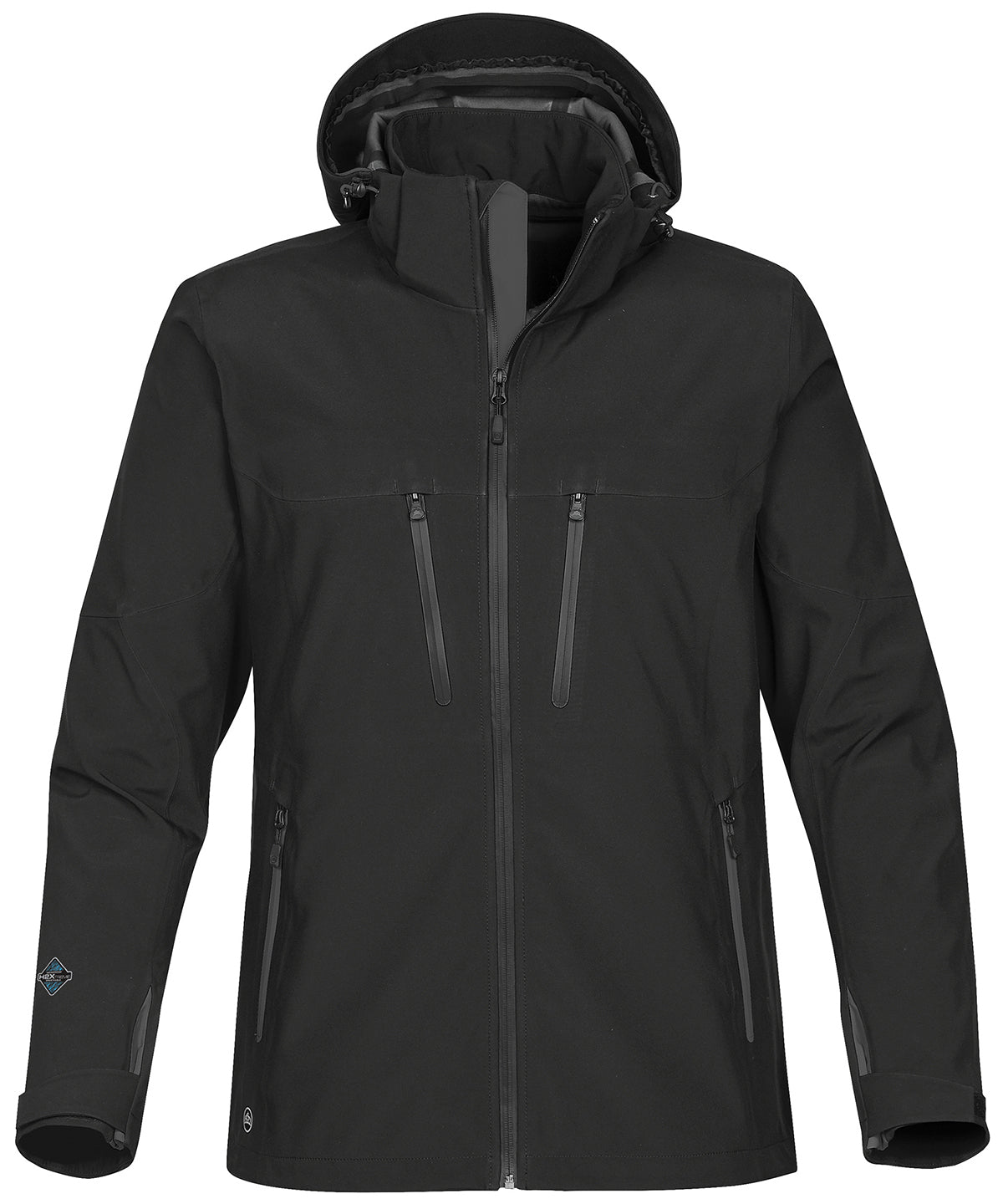 Patrol technical softshell jacket - 3XL - Black/Carbon*