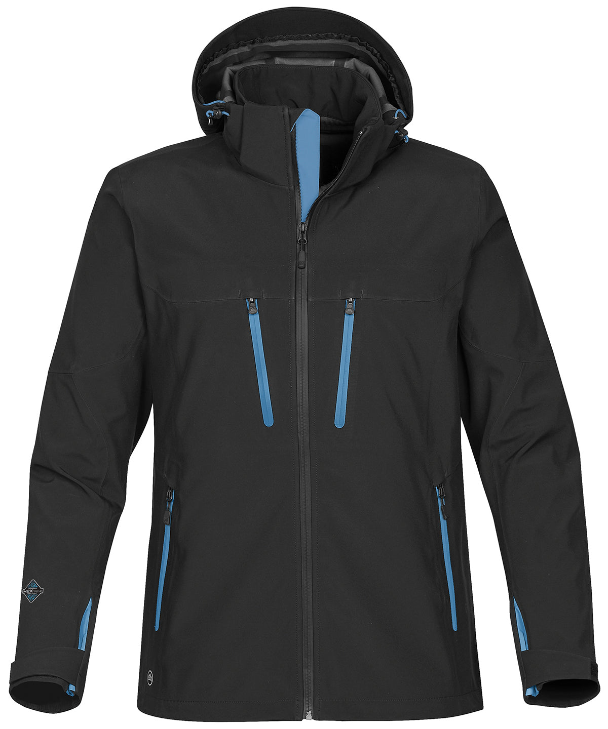 Patrol technical softshell jacket - L - Black/Electric*