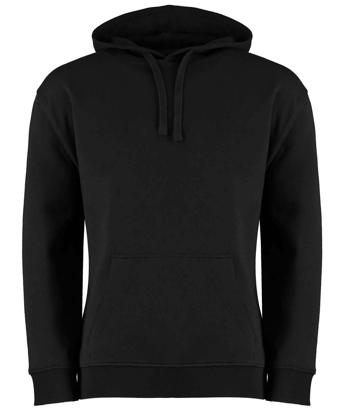 Regular fit hoodie - XXS - Black*