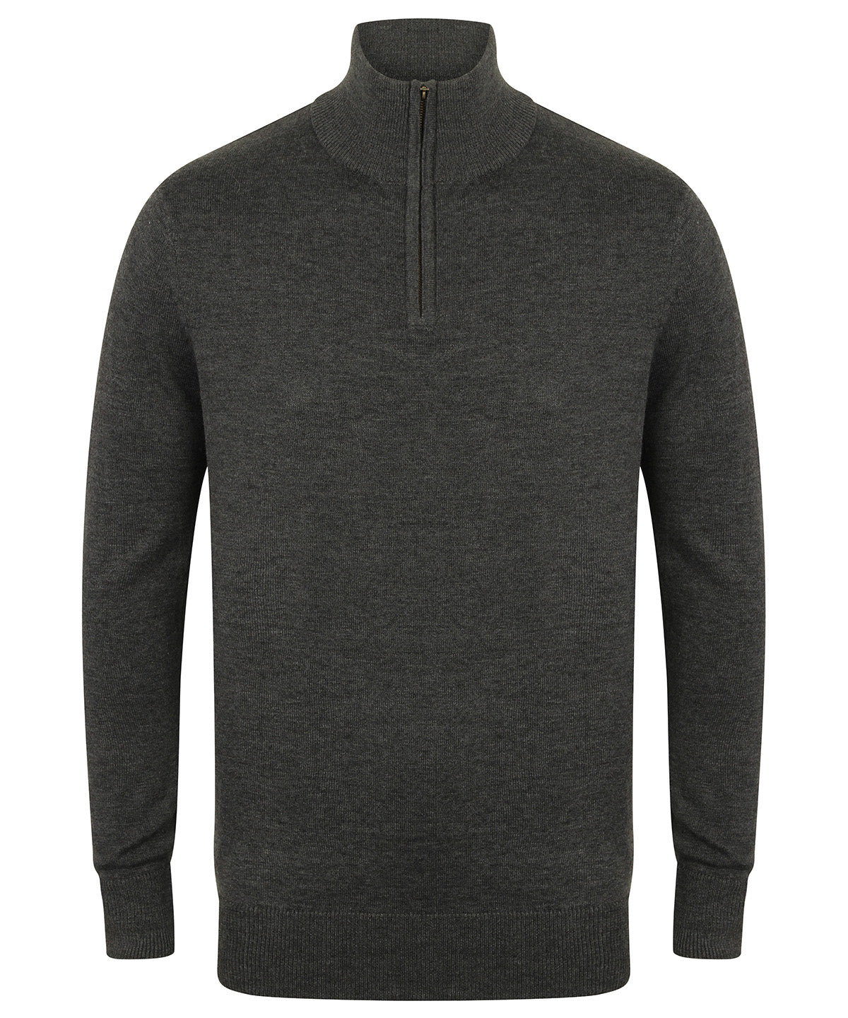 ¼ Zip Jumper in Navy, Grey Marl, and Black Available in Multiple Sizes