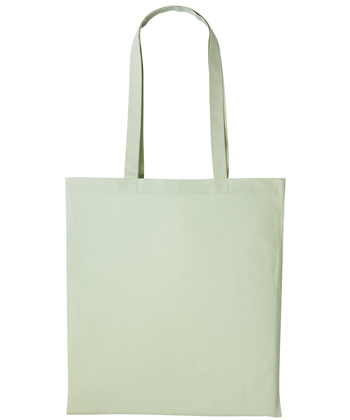 Cotton shopper long handle - One size - Reusable tote bag for shopping & daily use Natural