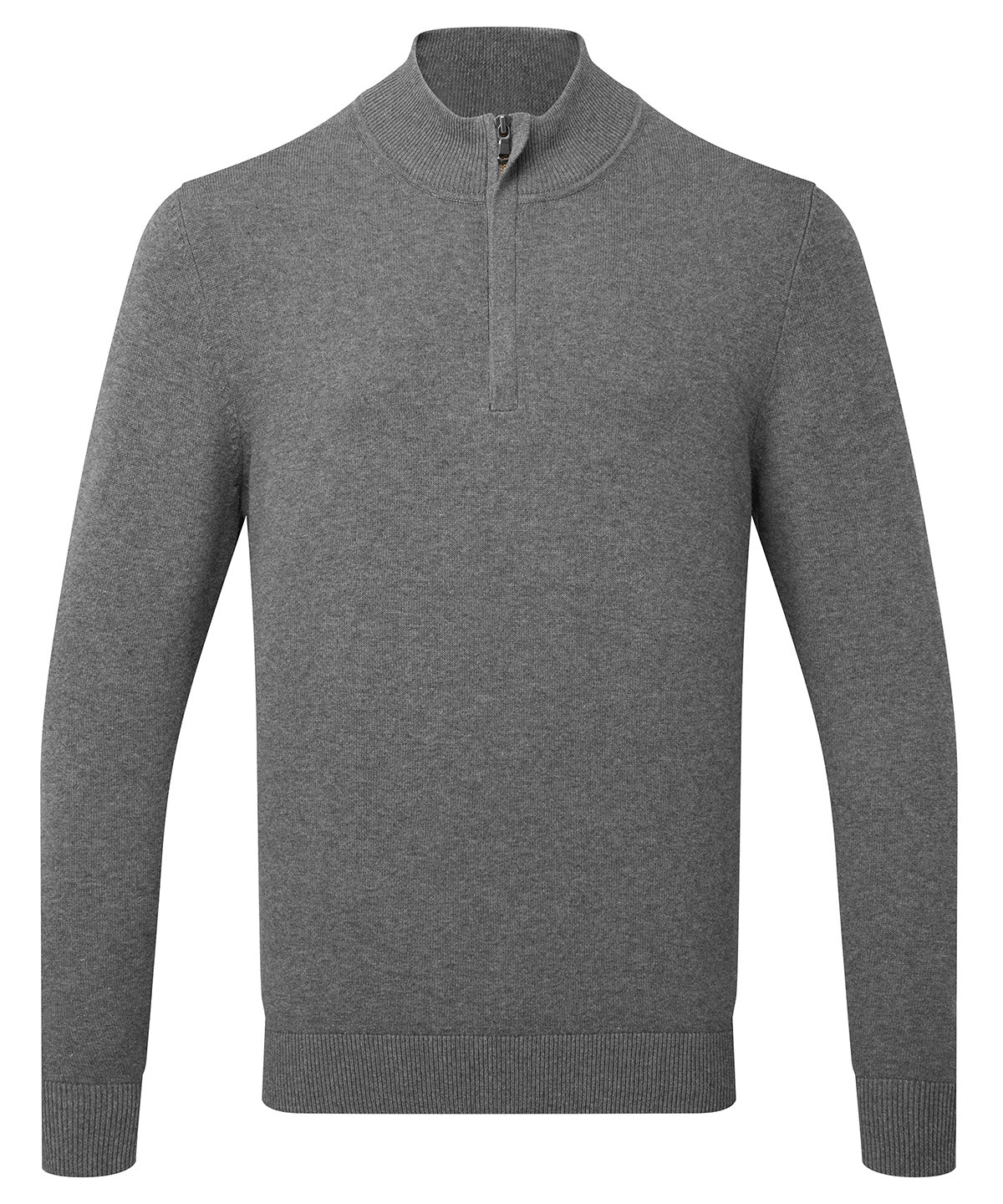 Men's cotton blend ¼ zip sweater available in multiple sizes and colors