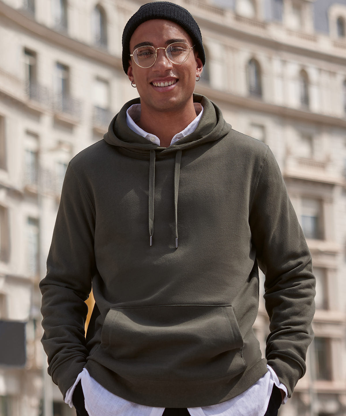 B&C KING Hooded Sweatshirt - Classic Unisex Pullover in Premium Cotton Blend