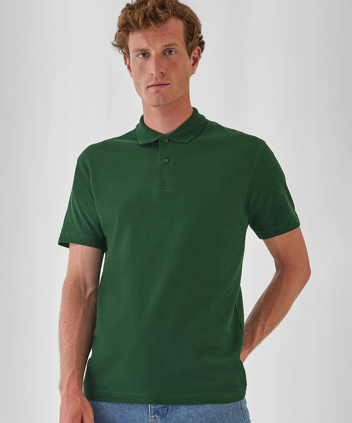 B&C ID.001 polo - Classic Unisex Polo Shirt, Durable Cotton Blend for Work & Casual