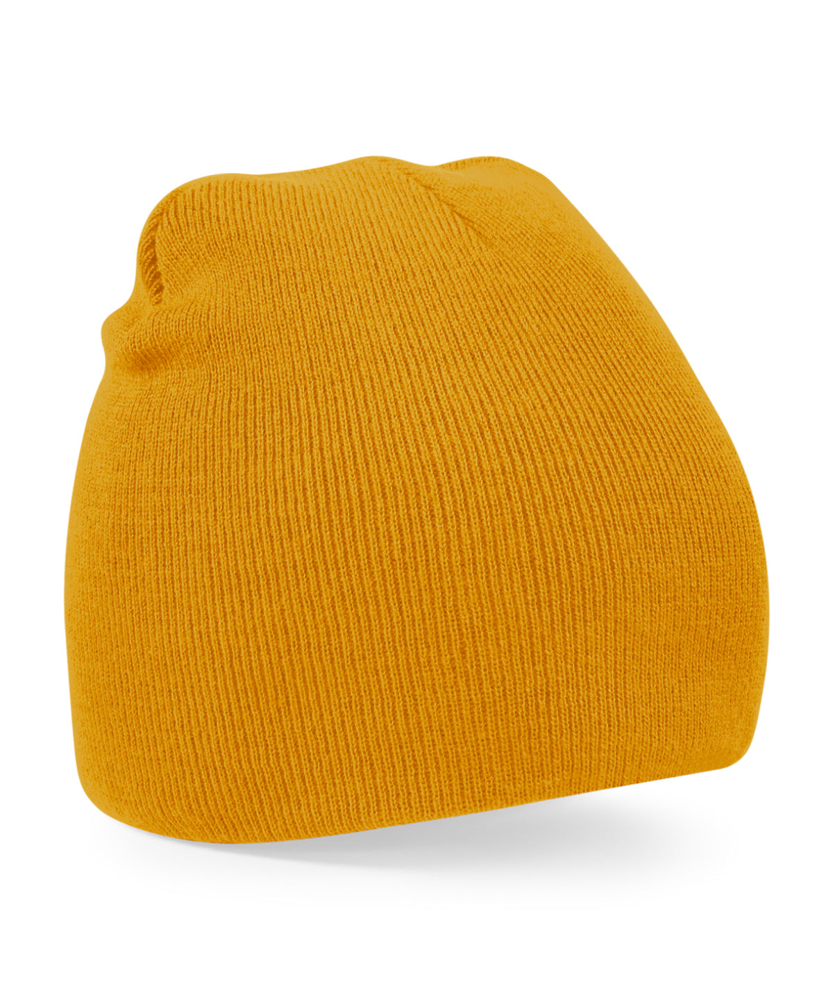 Two-tone pull-on beanie in one size with a stylish and comfortable fit for all-day wear